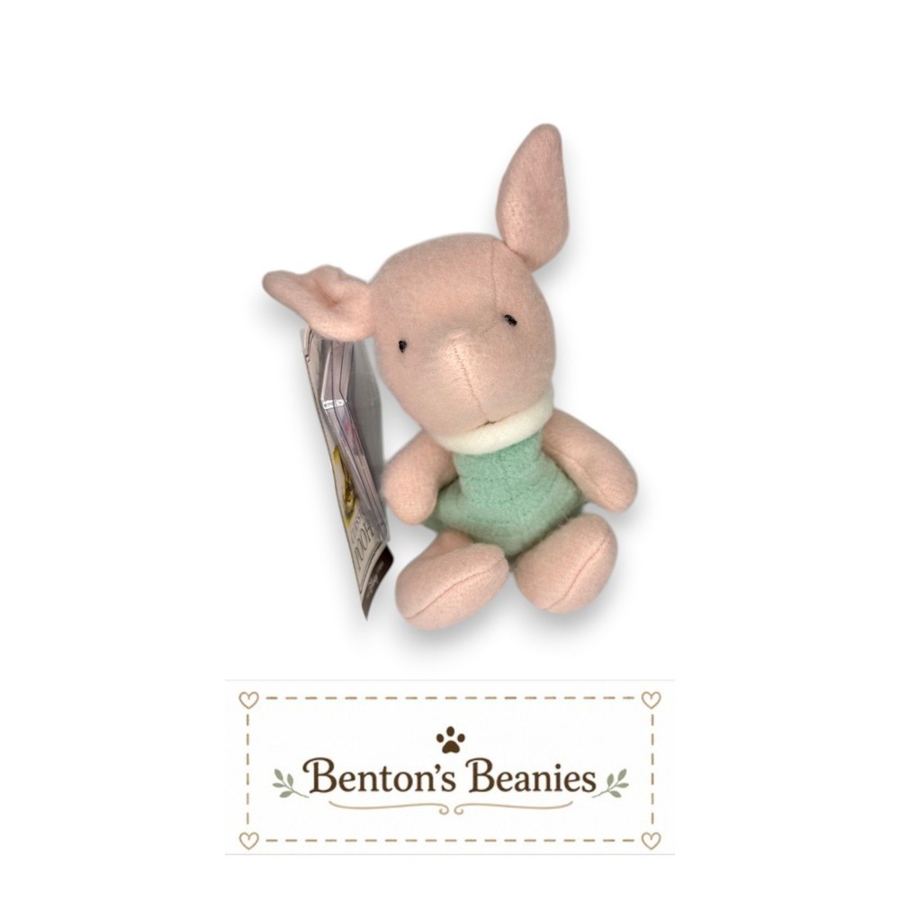 Piglet Disney Store Plush | Vintage Classic Pooh 🌿 | Original Tags